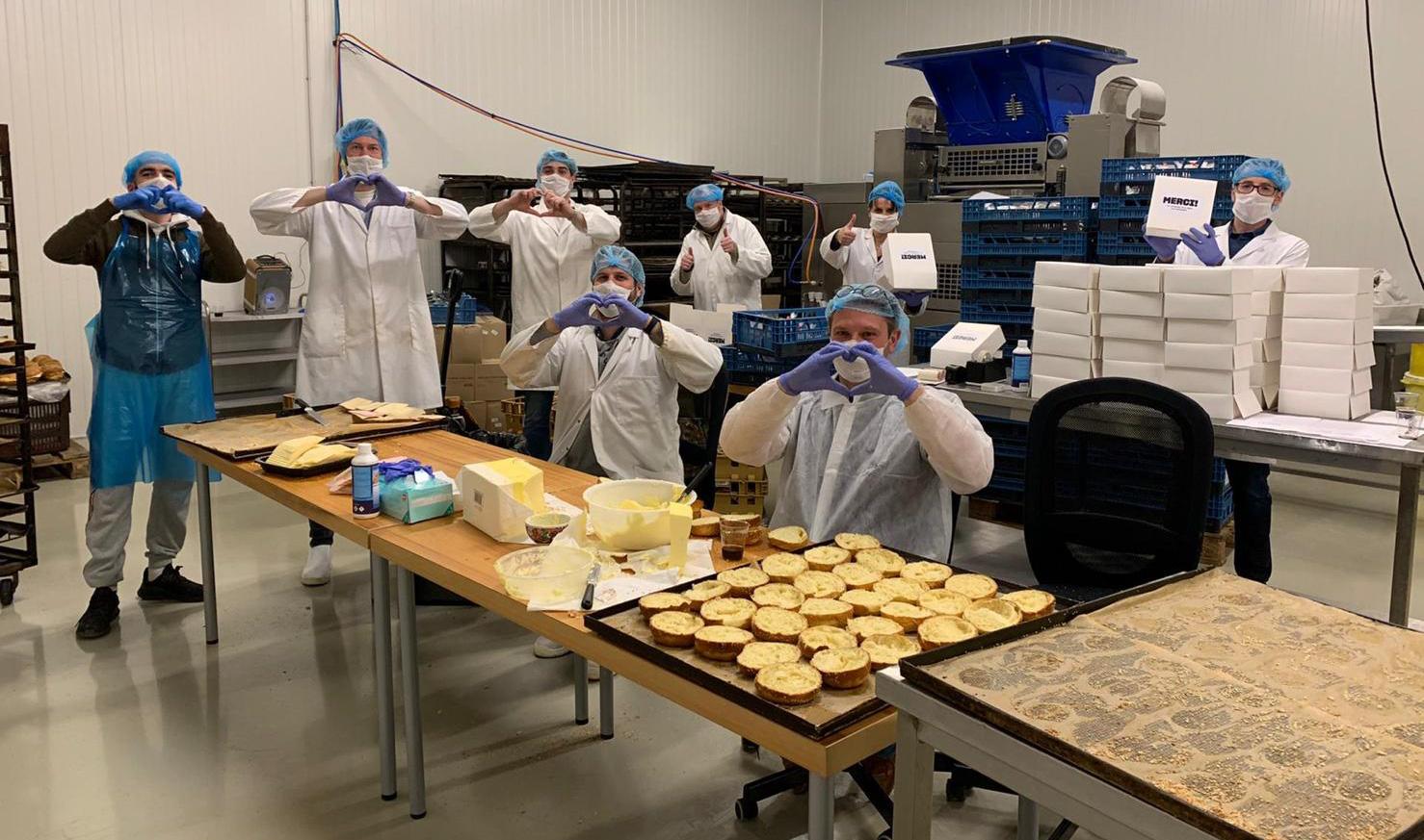 Copains Group maakt 800 lunchboxen voor Henegouwse ziekenhuizen